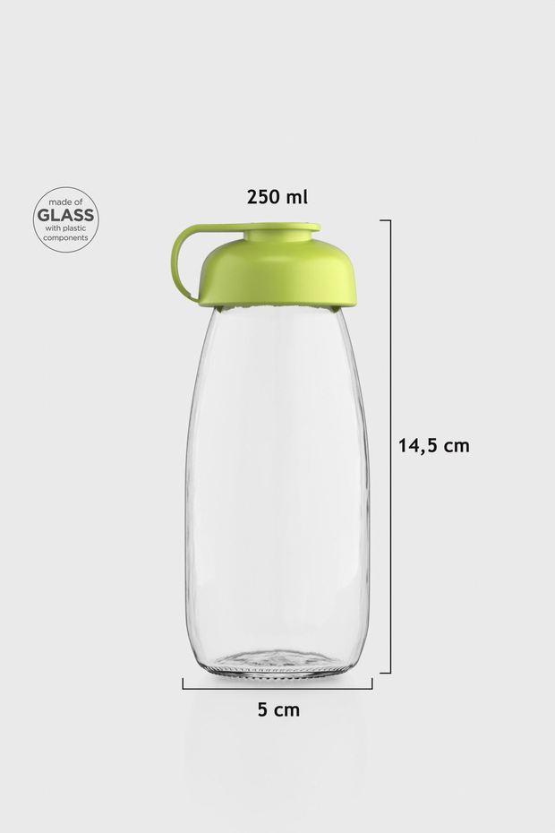 Renga Milky Kids 250 ml Cam Şişe 181011 Yeşil