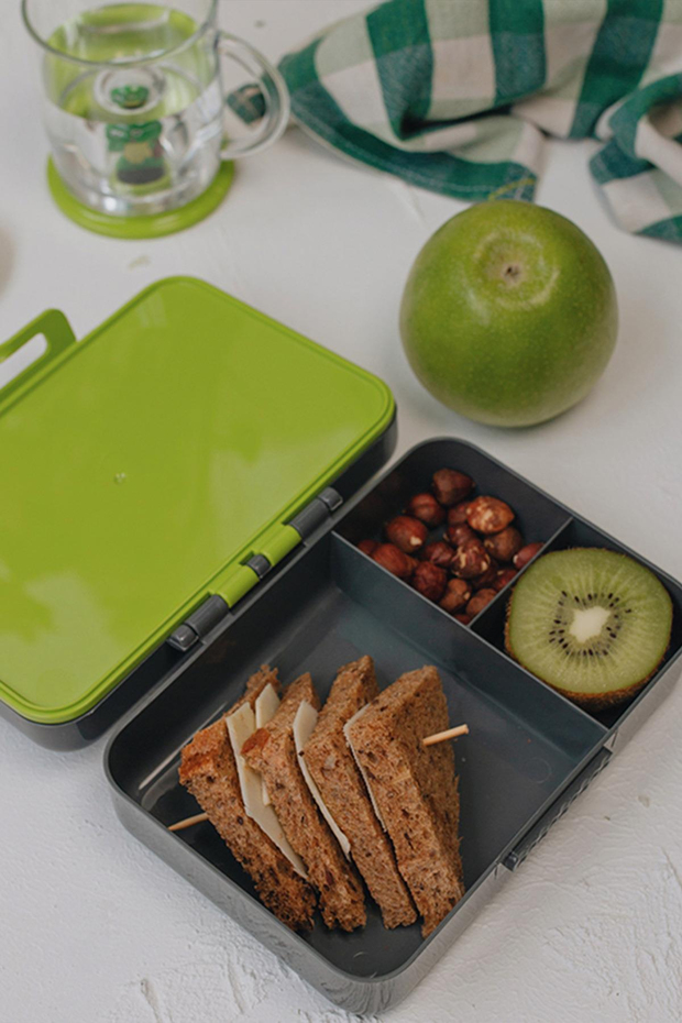 Renga Tondo Desenli PP Çocuk Beslenme Kabı 192008 Füme