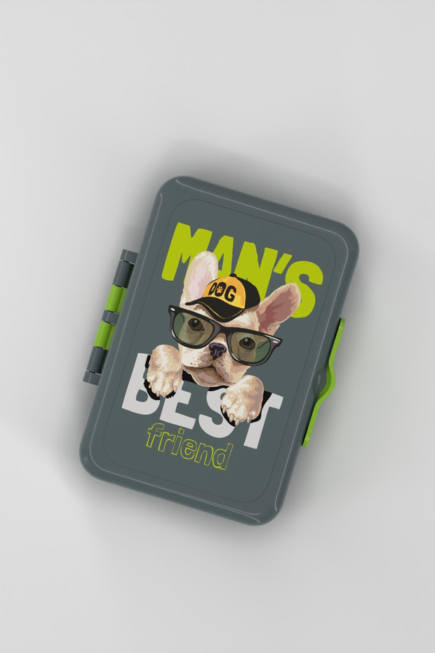 Renga Tondo Desenli PP Çocuk Beslenme Kabı 192008 Füme