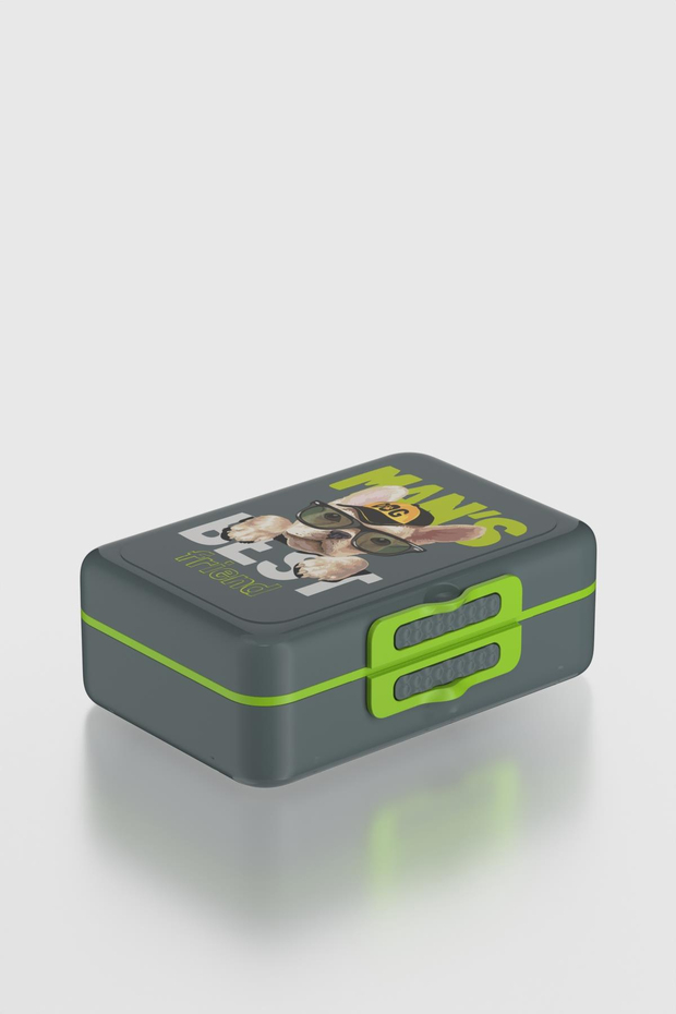 Renga Tondo Desenli PP Çocuk Beslenme Kabı 192008 Füme