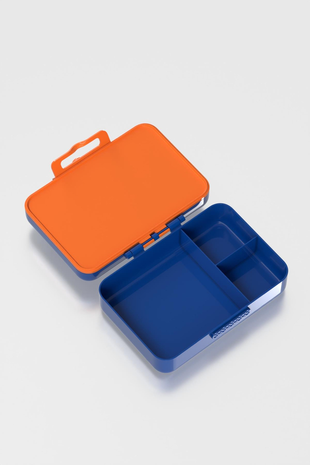 Renga Tondo Desenli PP Çocuk Beslenme Kabı 192008 Mavi