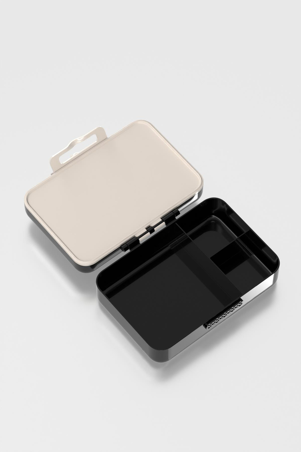 Renga Tondo Urban Desenli PP Beslenme Kabı 192012 Siyah