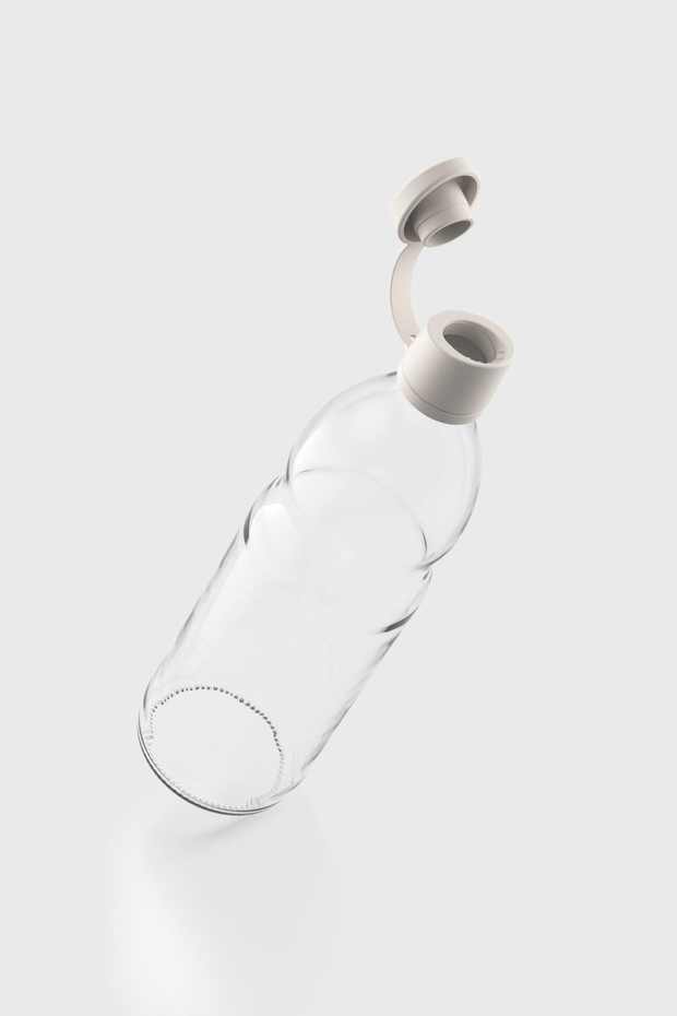 Renga Zen 1000 ml Cam Şişe 181001 Bej