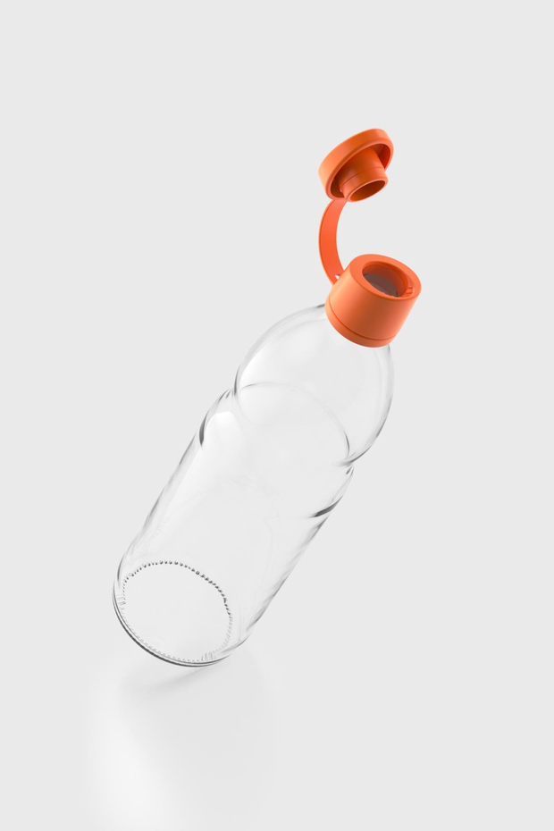 Renga Zen 1000 ml Cam Şişe 181001 Turuncu