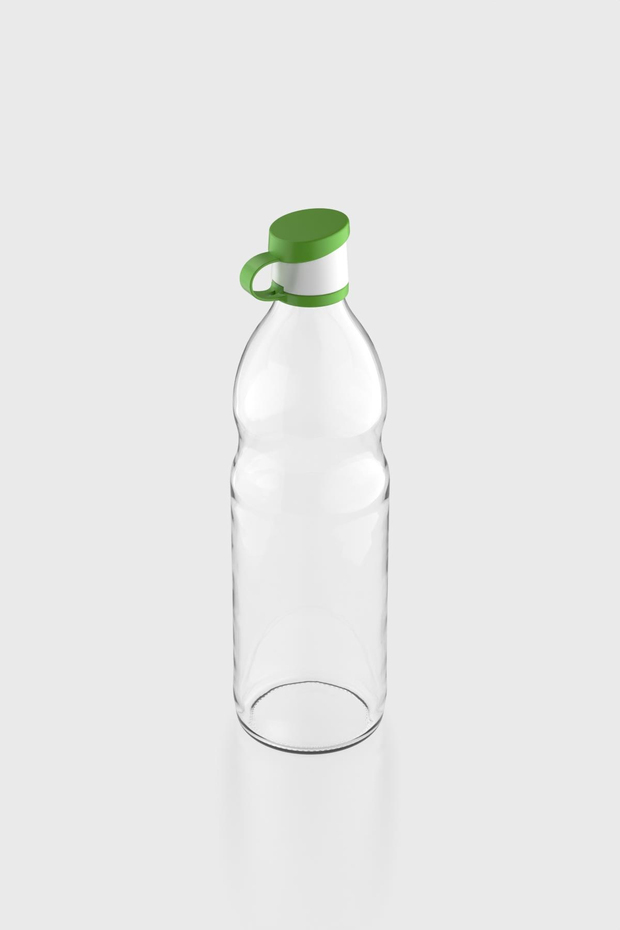 Renga Zen 1000 ml Cam Şişe 181001 Yeşil
