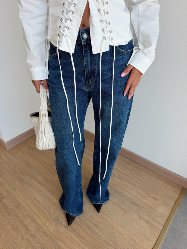 Koyu Mavi Jean