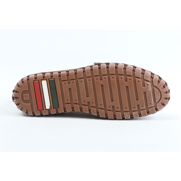 Ulus 02 Delikli Kum Nubuk Loafer Ayakkabı