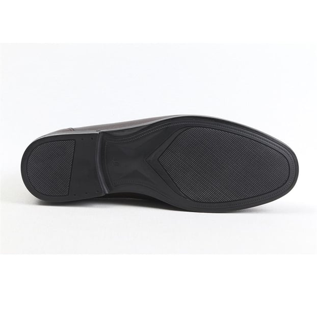 ULUS T-63-1  DELİKLİ KAHVE LOAFER AYAKKABI