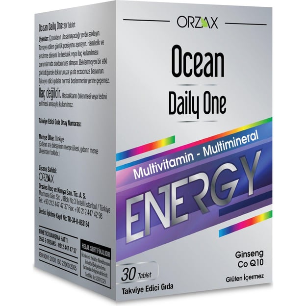 Ocean Daily One Energy 30 Tablet 8697595871812