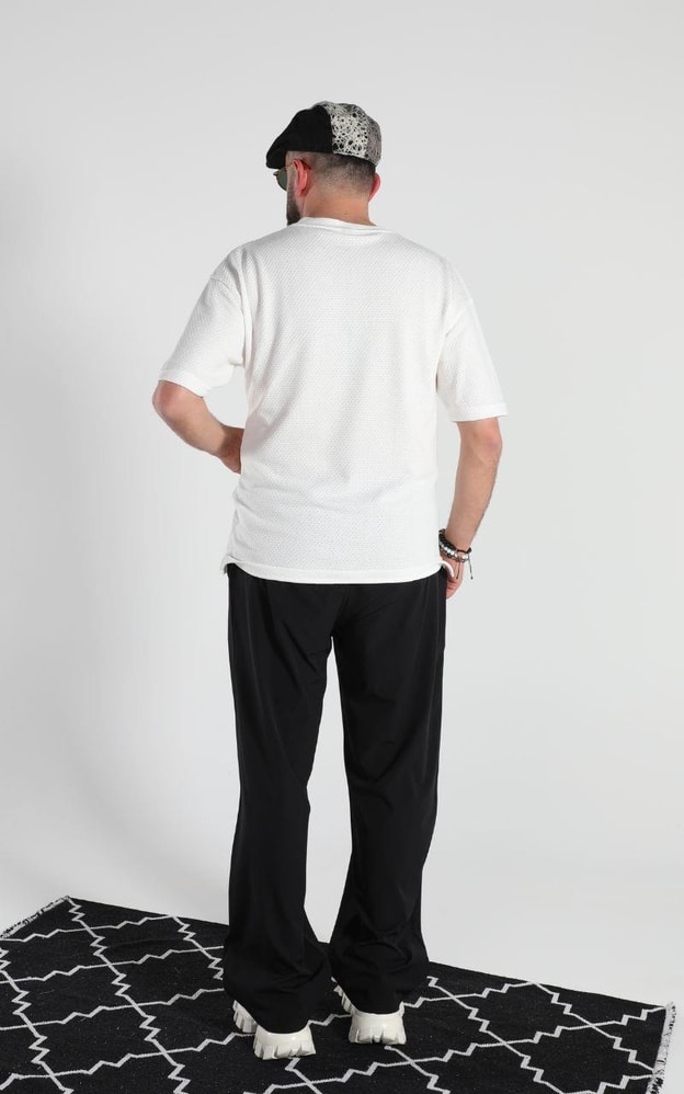 Siyah Basic Baggy Pantolon