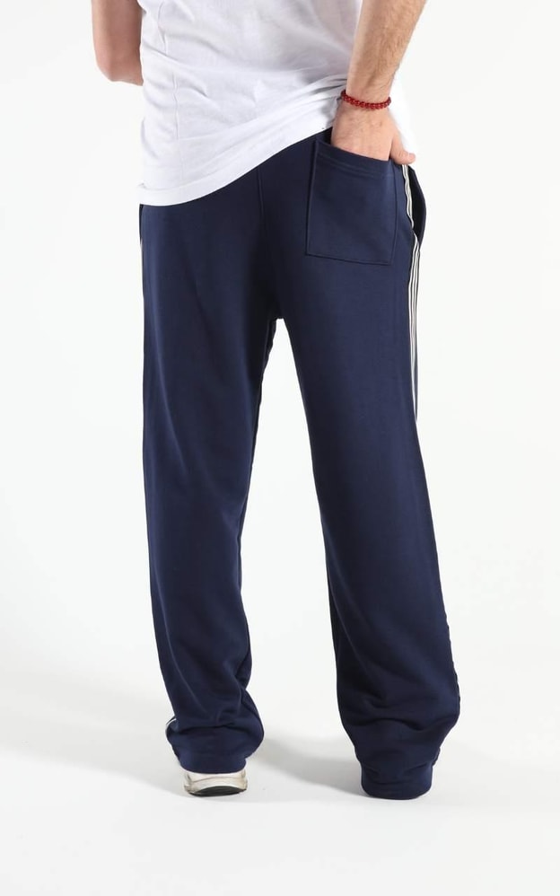 Lacivert Şerit Detaylı Basic Eşofman Altı