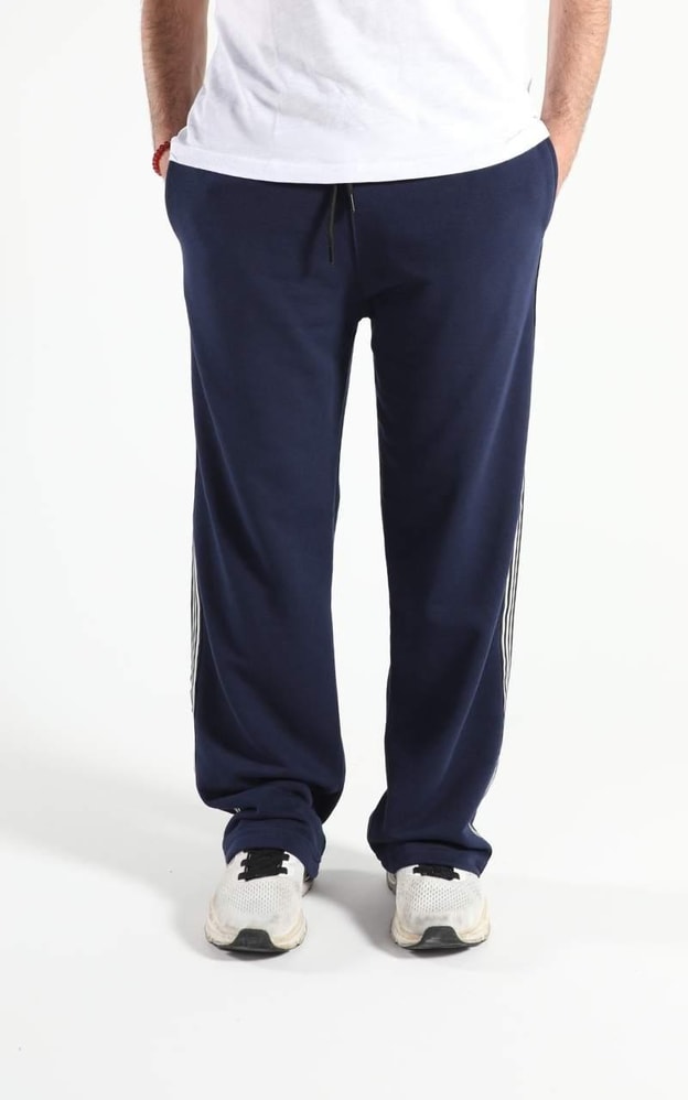 Lacivert Şerit Detaylı Basic Eşofman Altı