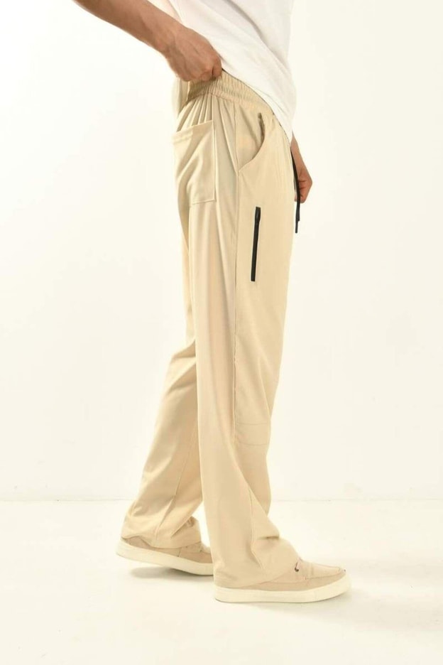 Siyah Baggy Fit Erkek Pantolon