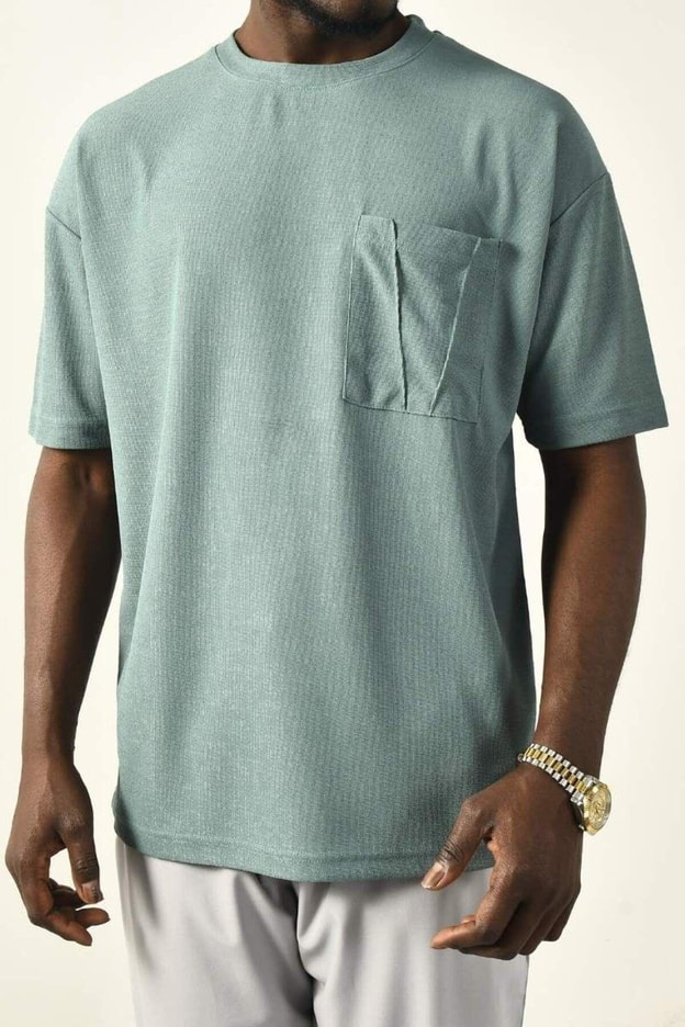 Yeşil Oversize T-shirt 10441