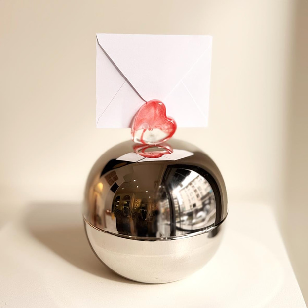 Aşk Mum Büyük (Gümüş)