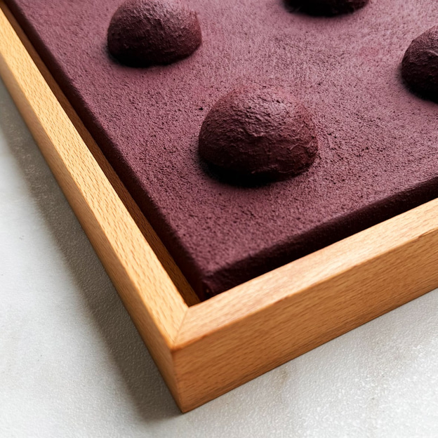Dots-Lines Tablo Seti (Bordo)