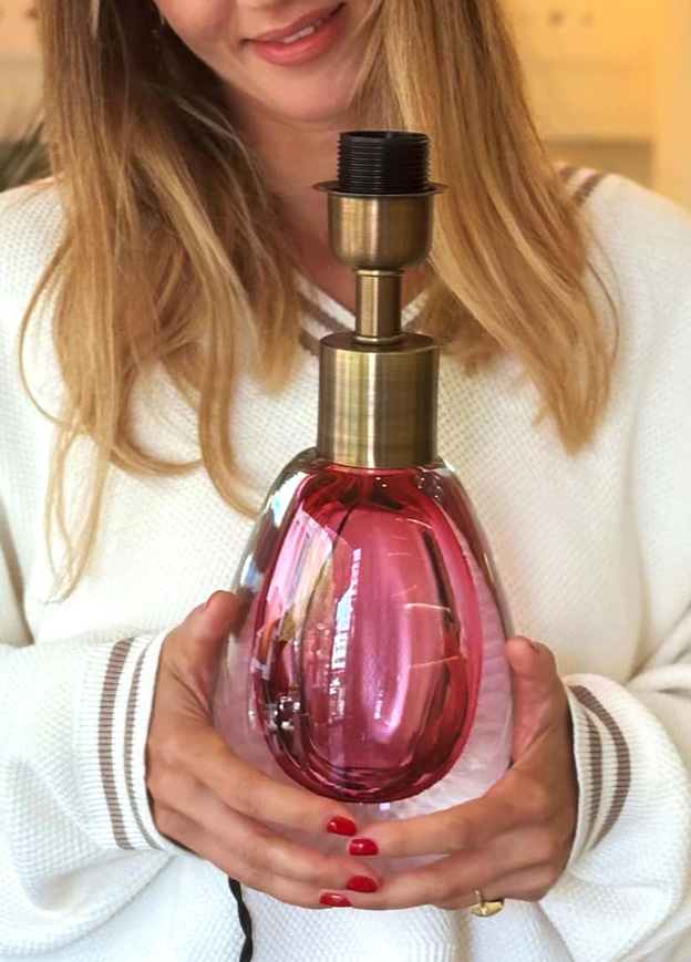 Harmony Beyaz Mini Abajur