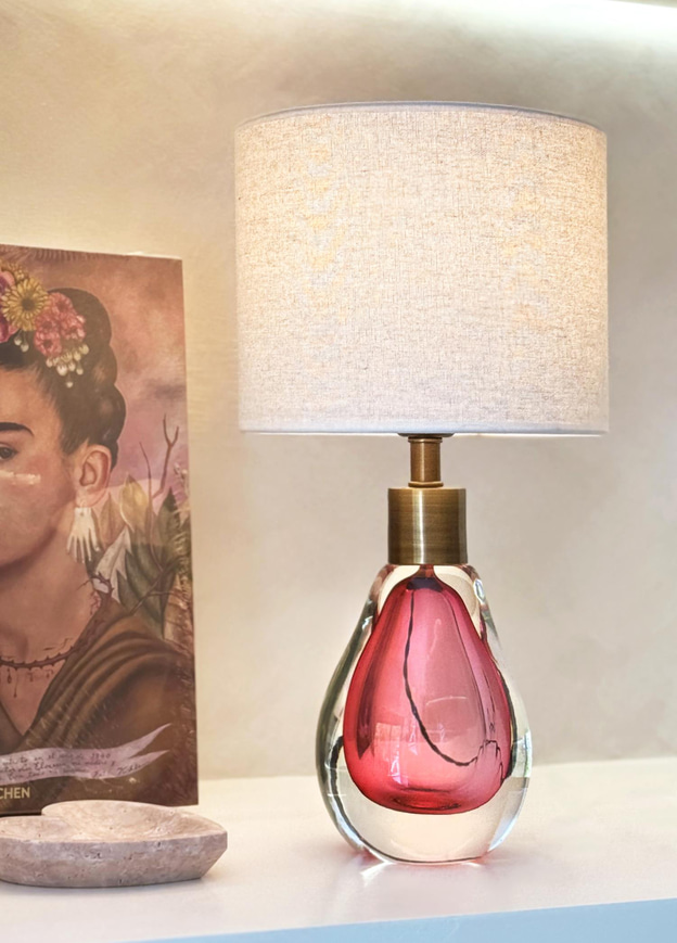 Harmony Beyaz Mini Abajur