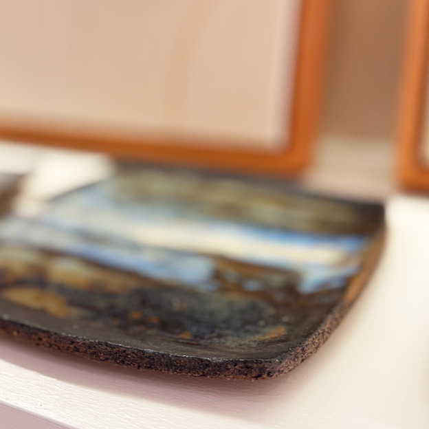 Landscape Sea Büyük Tabak