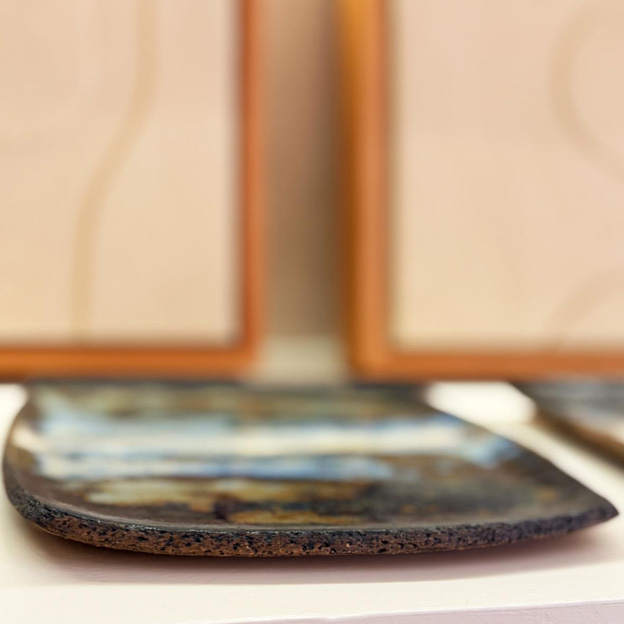 Landscape Sea Büyük Tabak