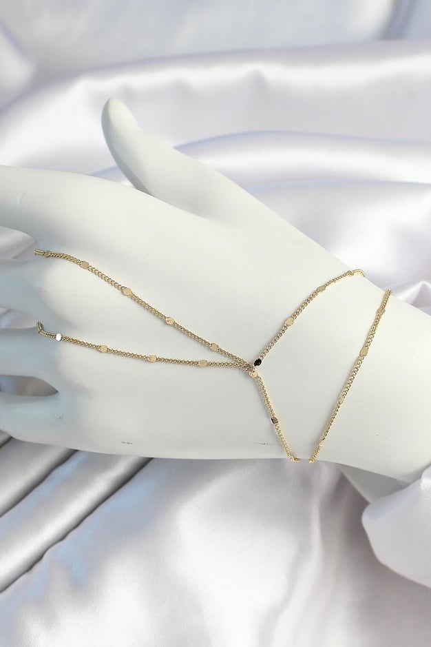 Pirinç Gold Renk Parçalı Ezme Şahmeran
