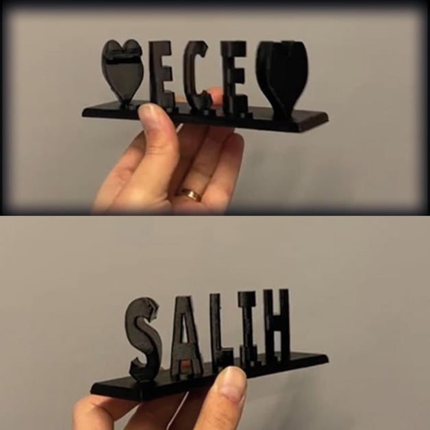Perspektif Çift İsimliği - Siyah