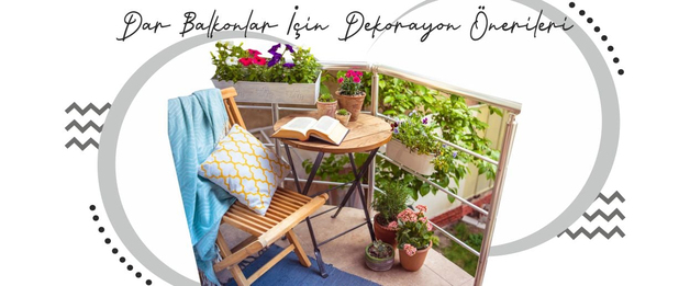 Dar Balkonlar İçin Dekorayon Önerileri