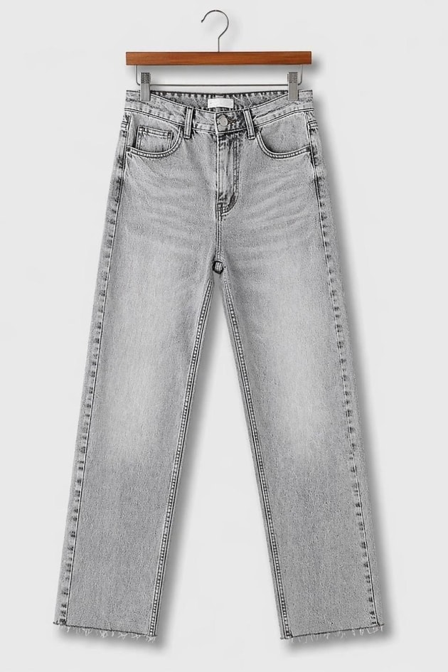 Zr Model Boyfit Jean Gri