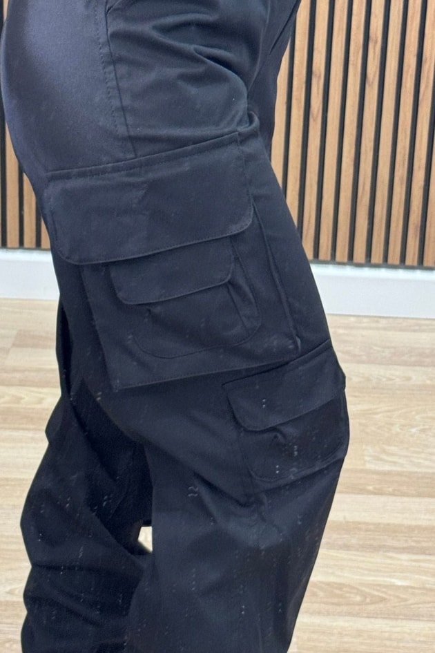 Nova Multi Cep Kargo Pantolon Siyah
