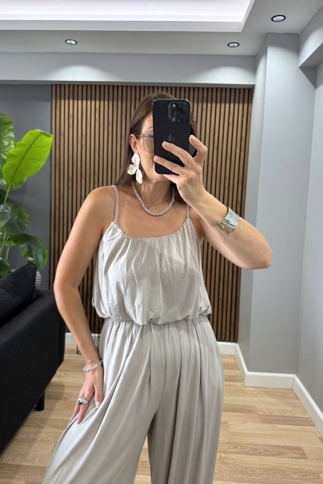 Premium Şalvarlı Modal Takım Taş