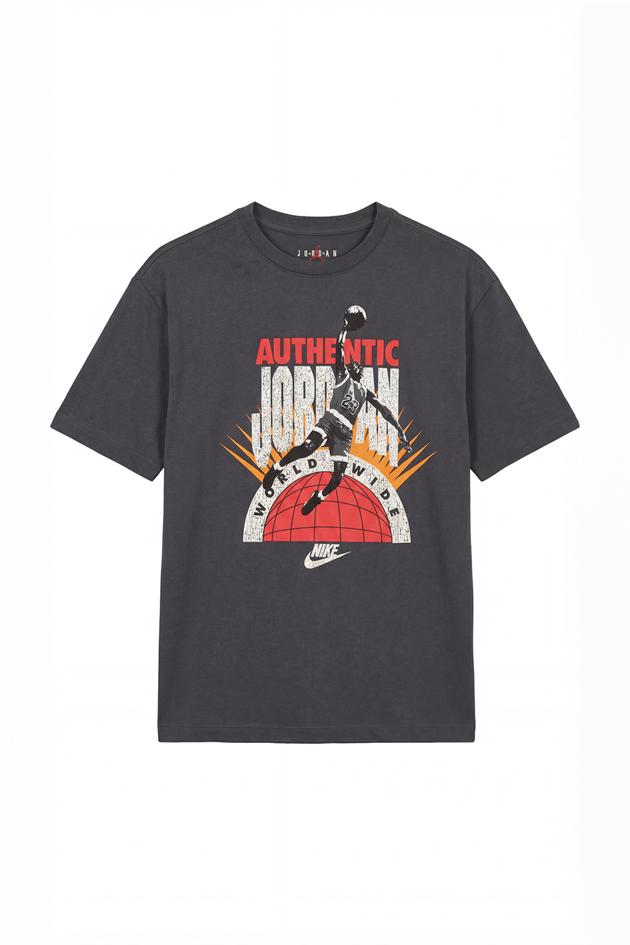 Air Jordan Erkek Çocuk Antrasit TişörtAir Jordan Erkek Çocuk Antrasit Tişört