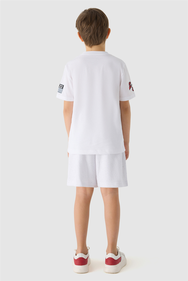 Air Jordan Boy White TshirtAir Jordan Boy White Tshirt