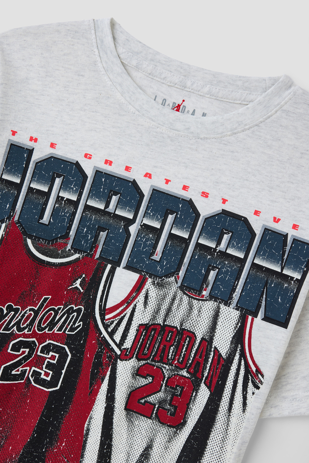 Air Jordan Boy Grey Tshirt Air Jordan Boy Grey Tshirt 