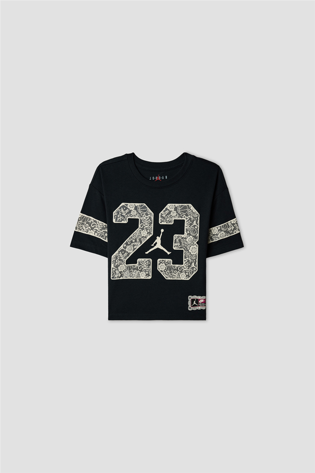 Air Jordan Girl Anthracite TshirtAir Jordan Girl Anthracite Tshirt