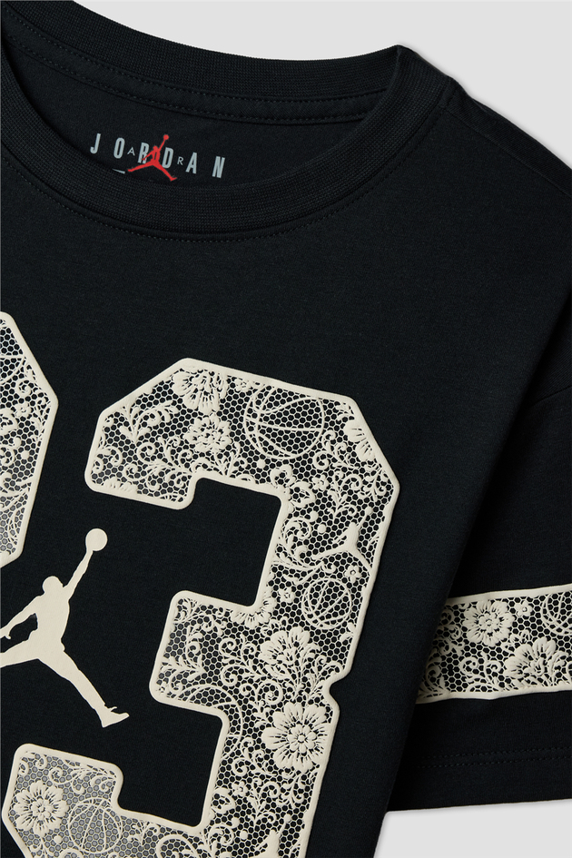 Air Jordan Girl Anthracite TshirtAir Jordan Girl Anthracite Tshirt