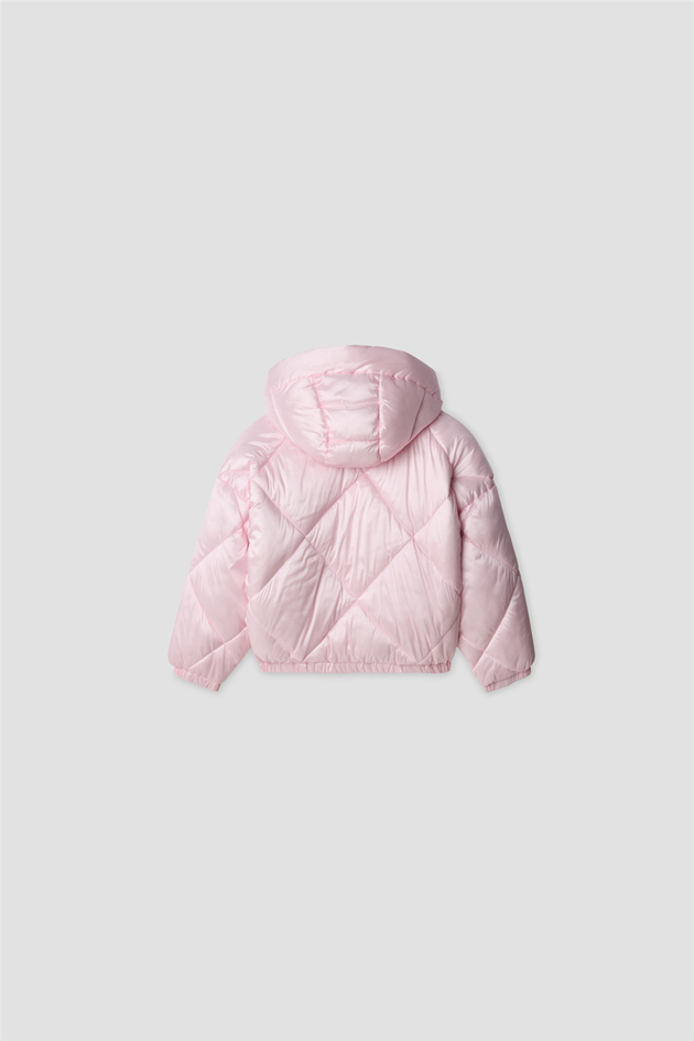 Air Jordan Kız Çocuk Pembe Kapitone Kapüşonlu Şişme MontAir Jordan Kız Çocuk Pembe Kapitone Kapüşonlu Şişme Mont