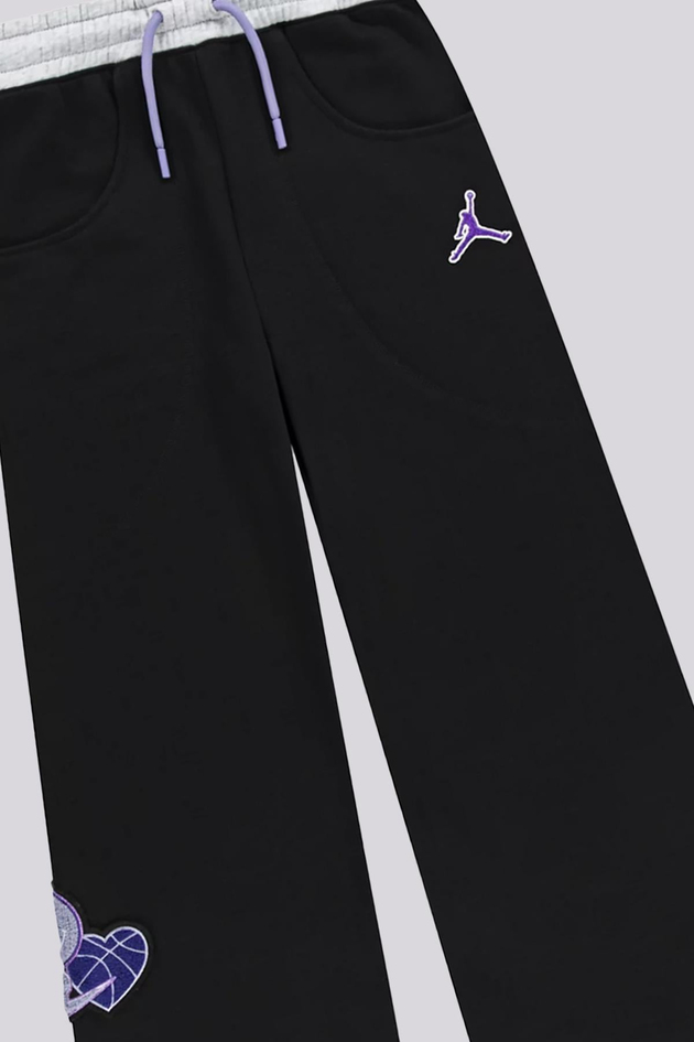 Air Jordan Girl Black Tracksuit BottomAir Jordan Girl Black Tracksuit Bottom