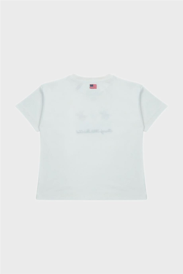 Beverly Hills Polo Club Erkek Çocuk Beyaz T-Shirt