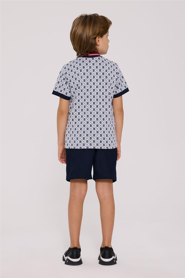 Beverly Hills Polo Club Erkek Çocuk Desenli TshirtBeverly Hills Polo Club Erkek Çocuk Desenli Tshirt