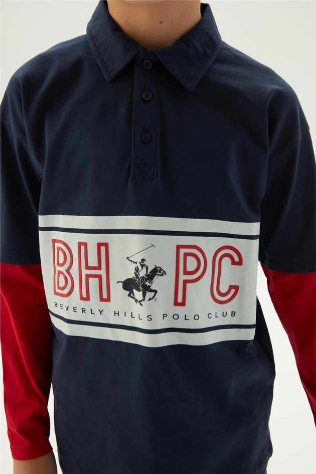 Beverly Hills Polo Club Erkek Çocuk Renkli T-Shirt