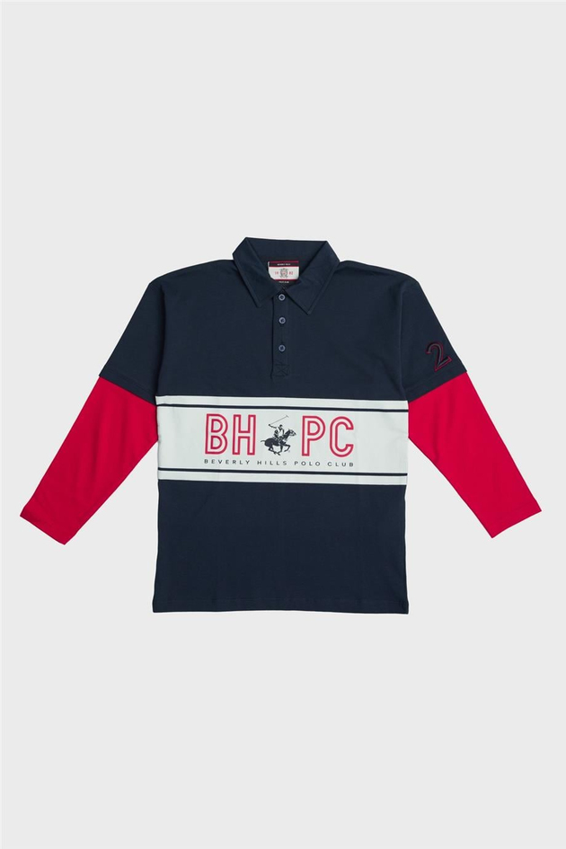 Beverly Hills Polo Club Erkek Çocuk Renkli T-Shirt