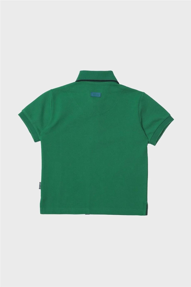 Beverly Hills Polo Club Erkek Çocuk Yeşil T-Shirt