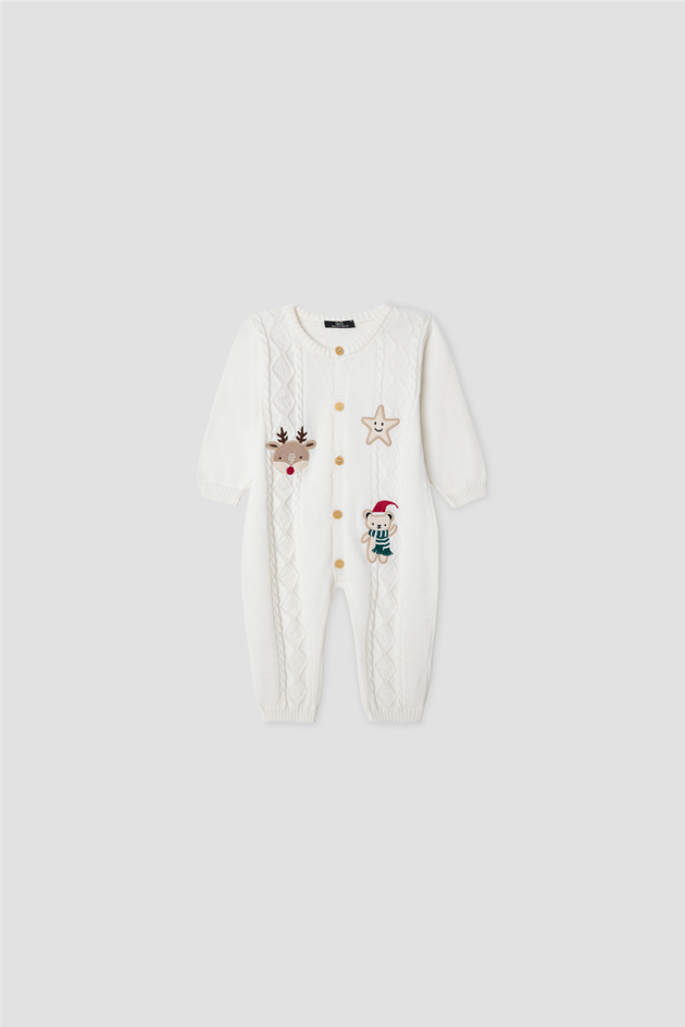 B&G Baby Boys Crew Neck RomperB&G Baby Boys Crew Neck Romper