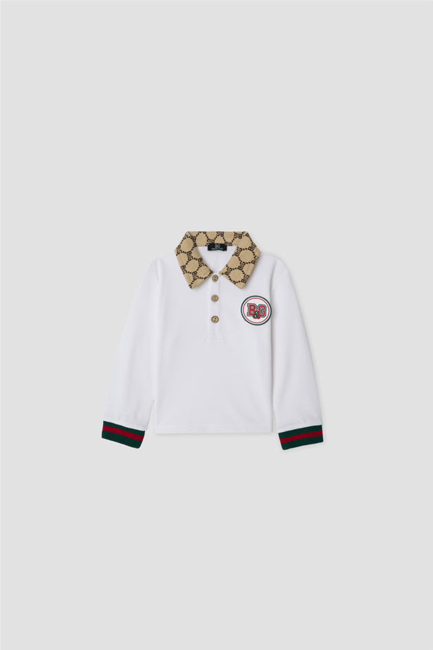 B&G Erkek Bebek Ekru PoloB&G Erkek Bebek Ekru Polo