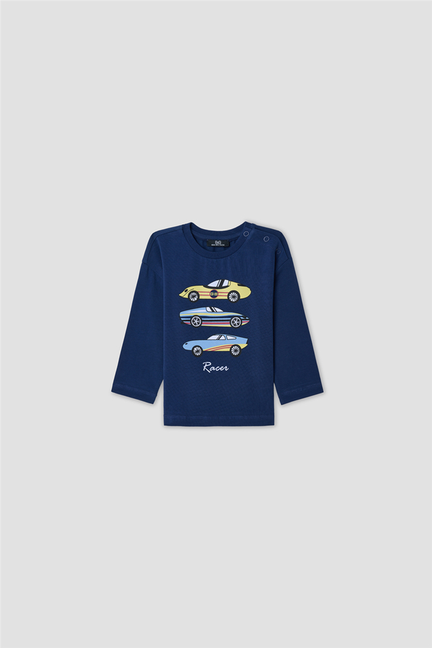 B&G Erkek Bebek Lacivert TshirtB&G Erkek Bebek Lacivert Tshirt