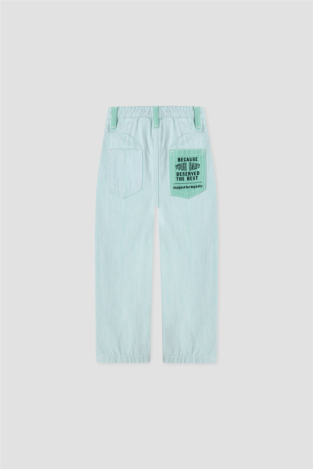 B&G Erkek Bebek Yeşil PantolonB&G Erkek Bebek Yeşil Pantolon