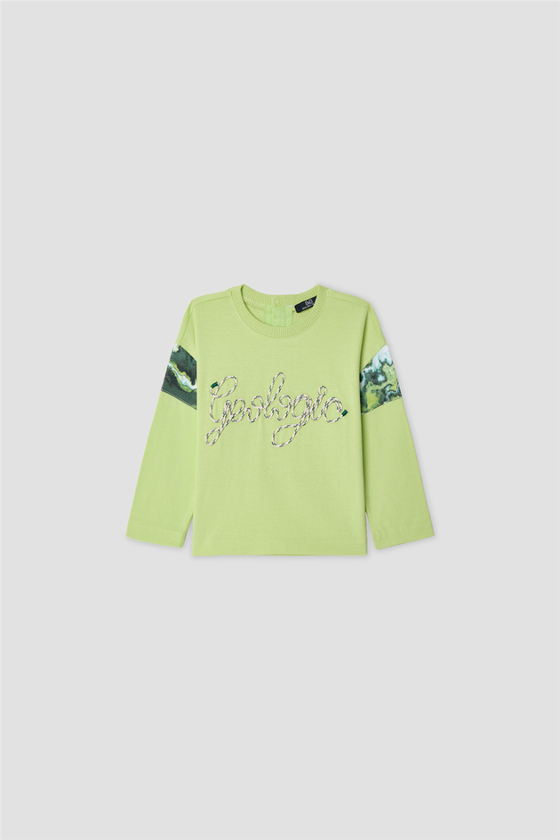 B&G Erkek Bebek Yeşil TshirtB&G Erkek Bebek Yeşil Tshirt