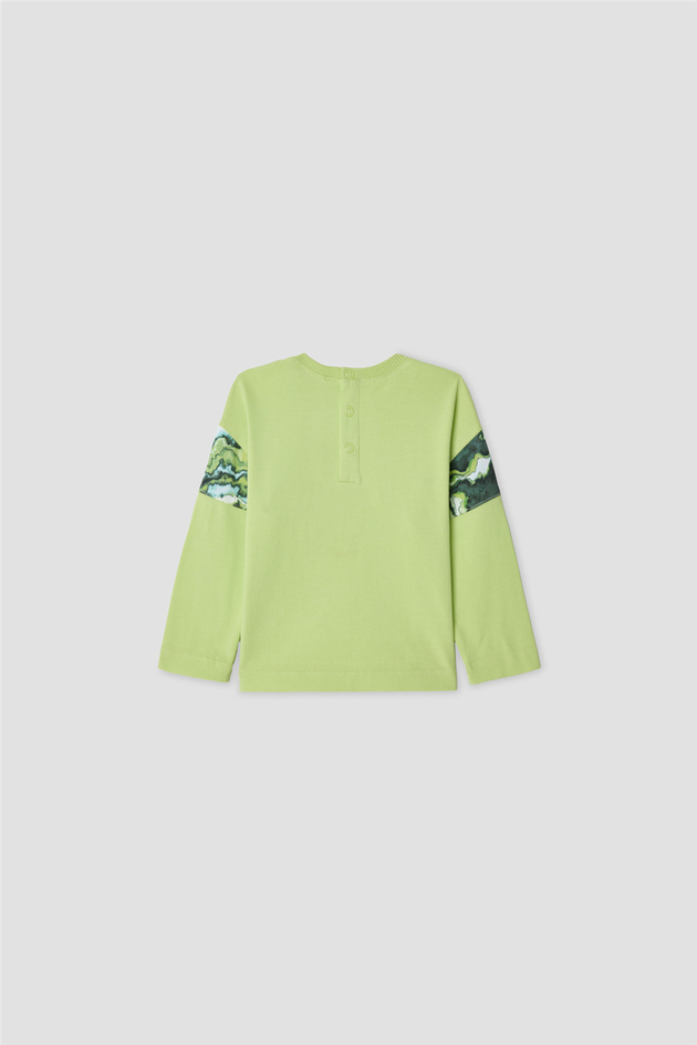 B&G Erkek Bebek Yeşil TshirtB&G Erkek Bebek Yeşil Tshirt