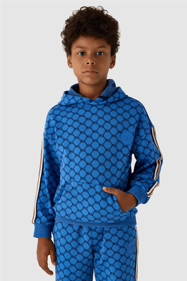 B&G Erkek Çocuk Jakar Desenli SweatshirtB&G Erkek Çocuk Jakar Desenli Sweatshirt