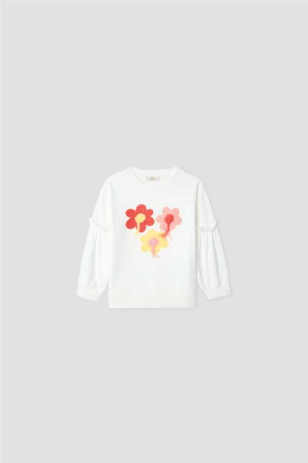 B&G Kız Bebek Bisiklet Yaka SweatshirtB&G Kız Bebek Bisiklet Yaka Sweatshirt